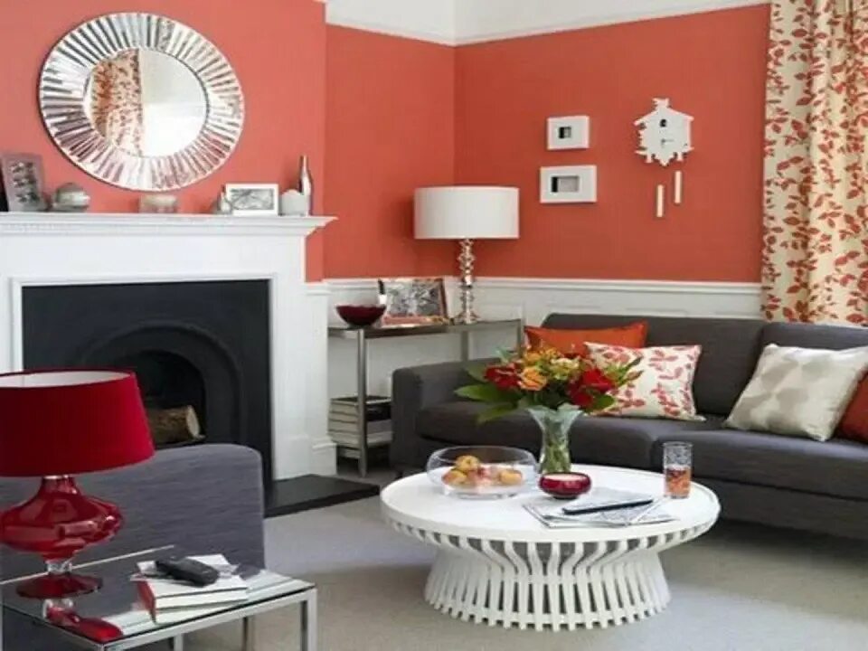 Лососевый цвет с чем сочетается в интерьере Salmon kitchen interior (44 Photos)