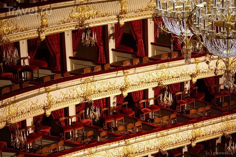 Ложа в театре фото Большой. Экскурсия по театру / Отзывы о России / Travel.Ru