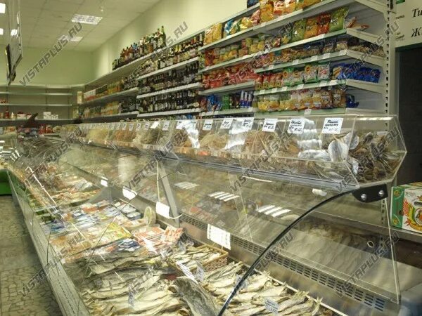 Магазин прилавочного типа фото Оснащение торговым оборудованием магазина "Продукты" на Измайловском шоссе - Пор