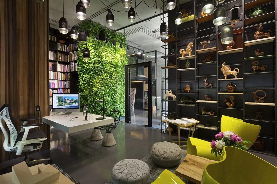Магазин студия дизайна Office And Showroom Of Architectural Workshop Sergey Makhno - Picture gallery Of