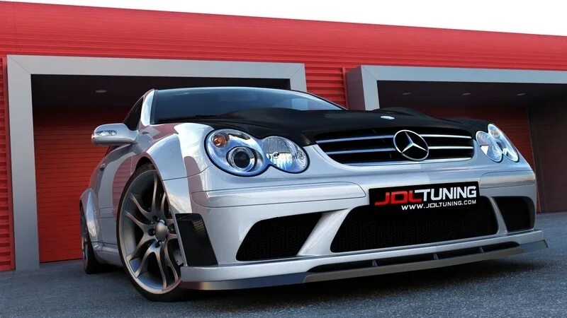 Магазин тюнинг мерседес Комплект аэродинамического обвеса MAXTON Design для MERCEDES CLK-Class W209 (02-