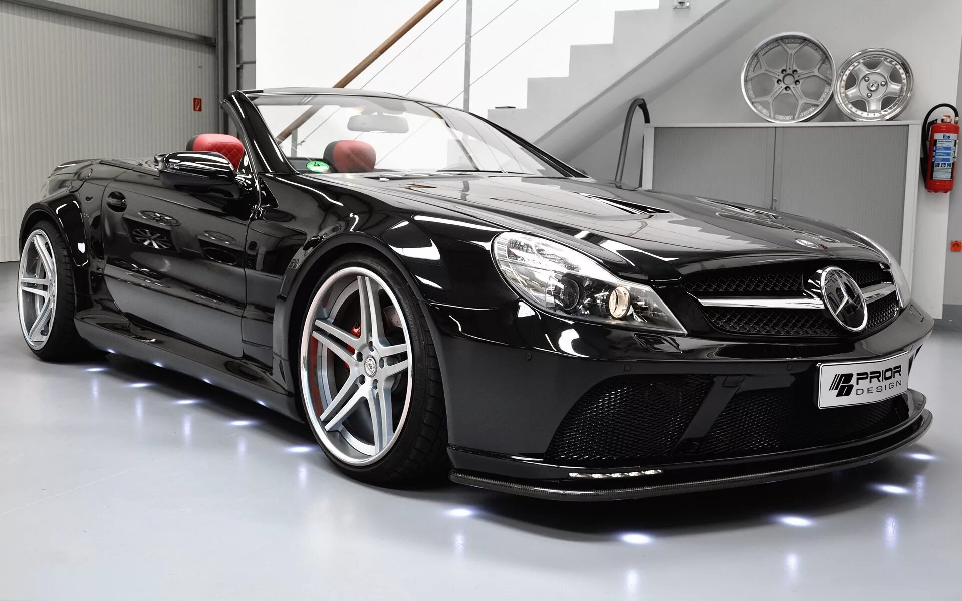 Магазин тюнинг мерседес Prior Design Mercedes-Benz SL R230 Black Edition (2011) - picture 4 of 24