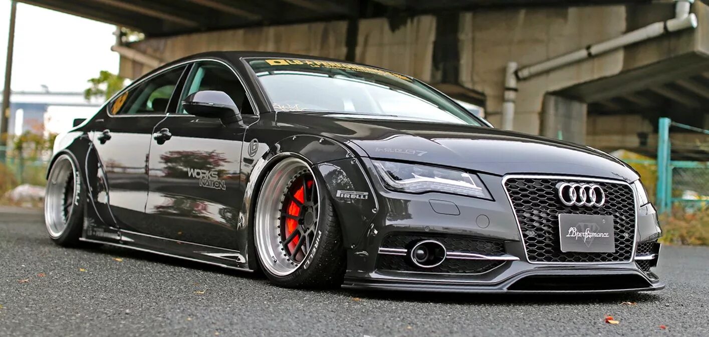 Магазин тюнинга ауди Audi A7 & S7 New WideBody Kit By Liberty Walk