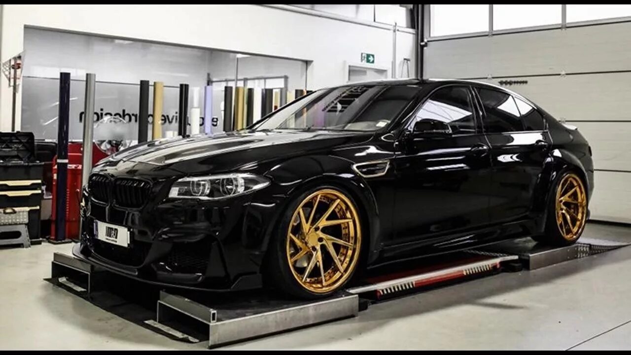 Магазин тюнинга бмв Dia Show Tuning M&D BMW F10 mit PD5XX Bodykit & 21 Zöllern - YouTube