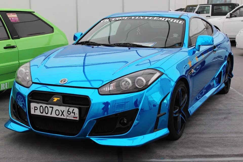 Магазин тюнинга хендай ежегодная выставка "автомир" - Hyundai Coupe (GK), 2,7 л, 2008 года покатушки DR