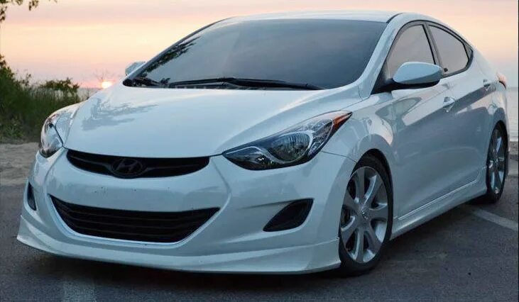 Магазин тюнинга хендай Накладка-обвес на передний бампер Elantra - Elantra 2010- - Hyundai - Автоаксесс