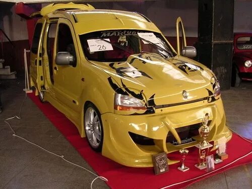 Магазин тюнинга рено Выдержки по тюнингу - Renault Kangoo (1G), 1,5 л, 2004 года тюнинг DRIVE2