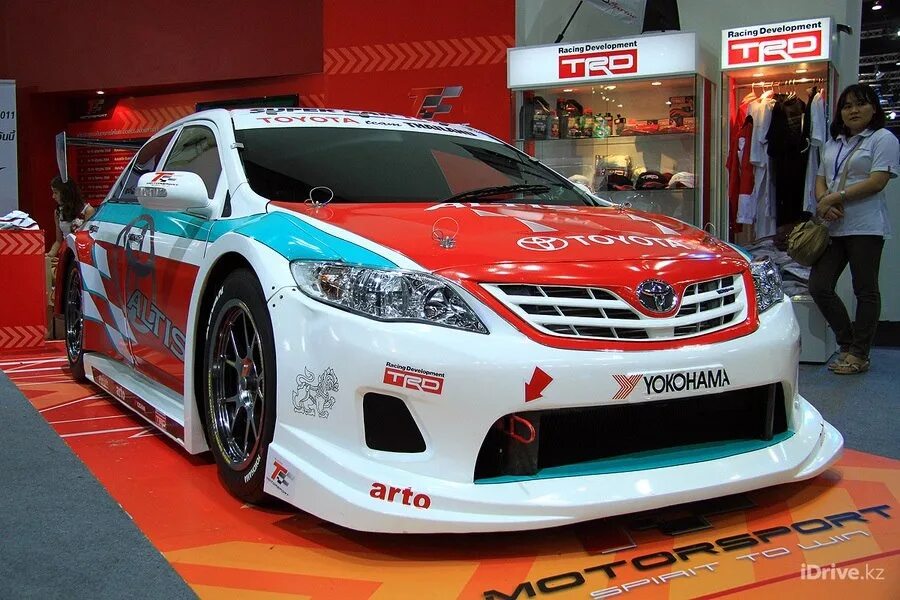 Магазин тюнинга тойота Авто выствка - Toyota Corolla (140/150), 1,4 л, 2008 года тюнинг DRIVE2