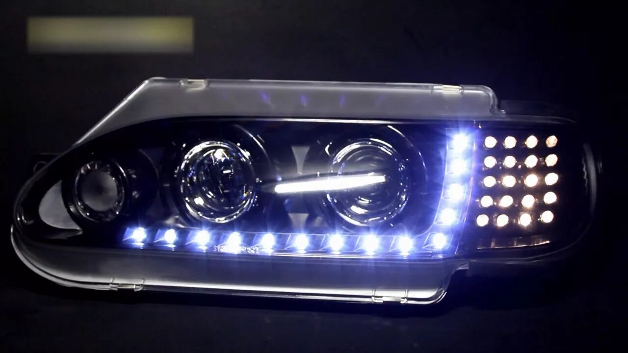 Магазин тюнинга ваз фары Тюнинг фары ВАЗ 2115 с ходовыми огнями - YouTube