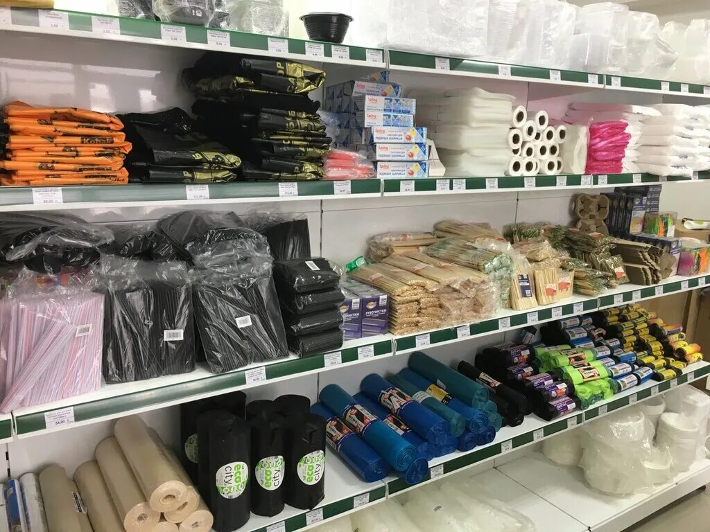 Магазин упаковка фото Одноразовая посуда Маркет ХоРека, одноразовая посуда, Анапское ш., 72/5, Анапа, 