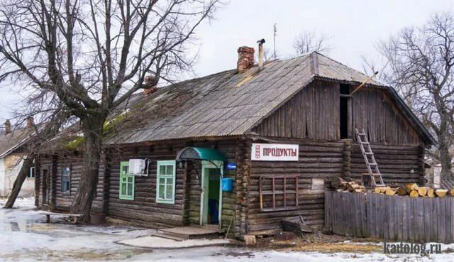 Магазин в деревне фото Сельский магазин House styles, House, Decor