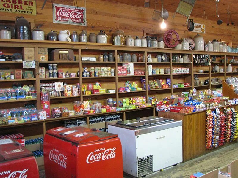 Магазин в деревне фото Old Fashioned Country Store General Store Country Home New Reproduction Products