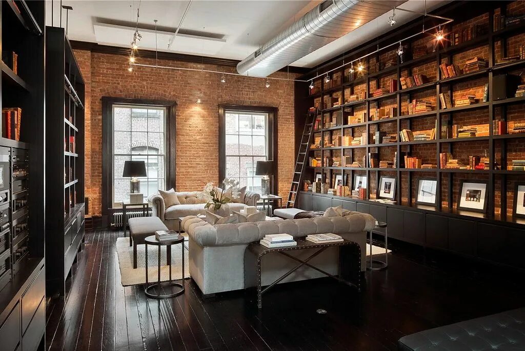 Магазин в стиле лофт интерьера Лофт в Нью-Йорке Loft design, Apartment interior, Loft living