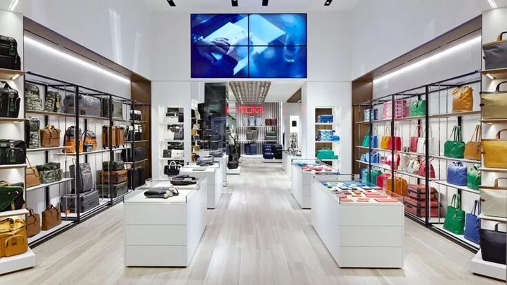 Магазины для интерьера москва TUMI flagship store by dror opens on madison avenue in NYC Store interiors, Reta