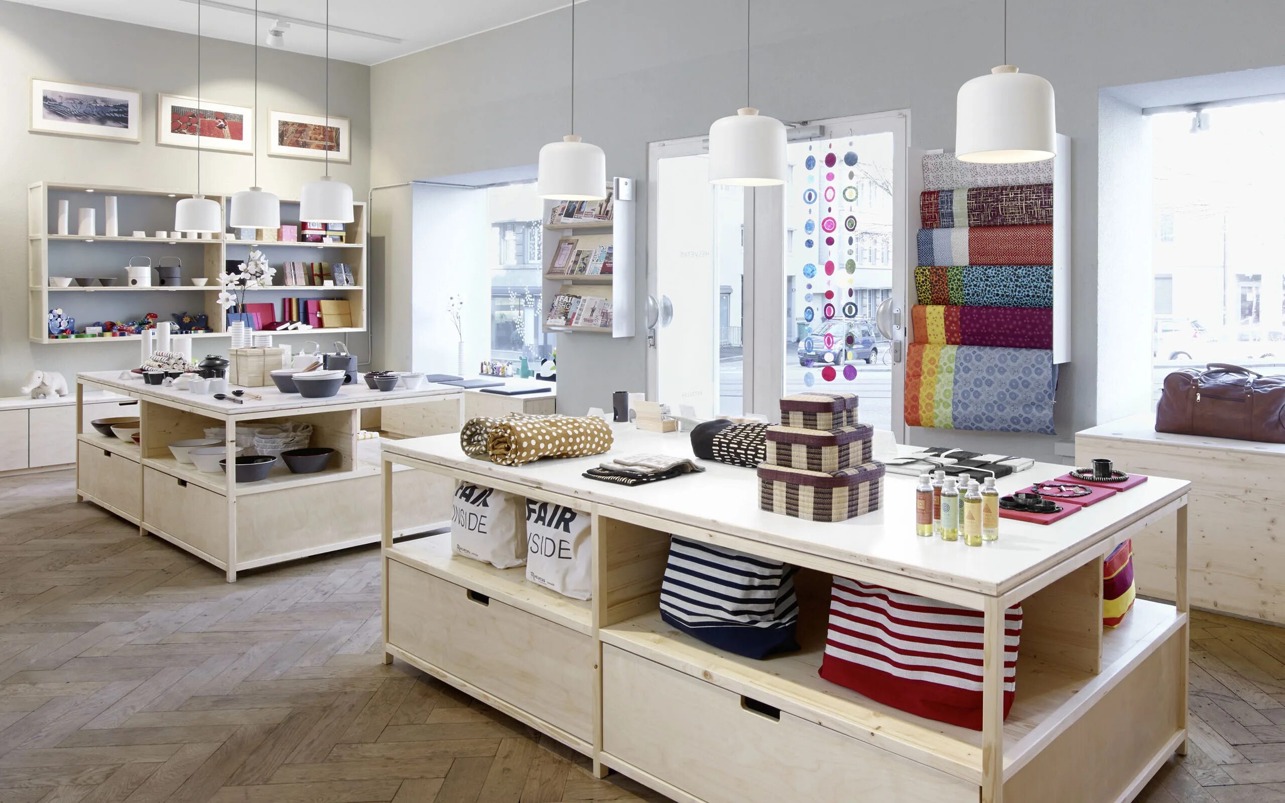 Магазины для интерьера москва Idea 833677: Fairshop for Helvetas by MACH Architektur in Zurich, Switzerland