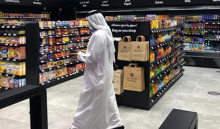 Магазины дубая фото Carrefour открыл в Дубае магазин без касс