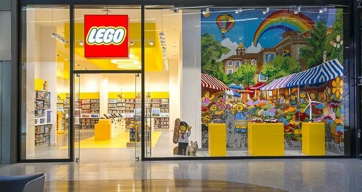 Магазины лего фото Lego Lego, Lego store, Construction site