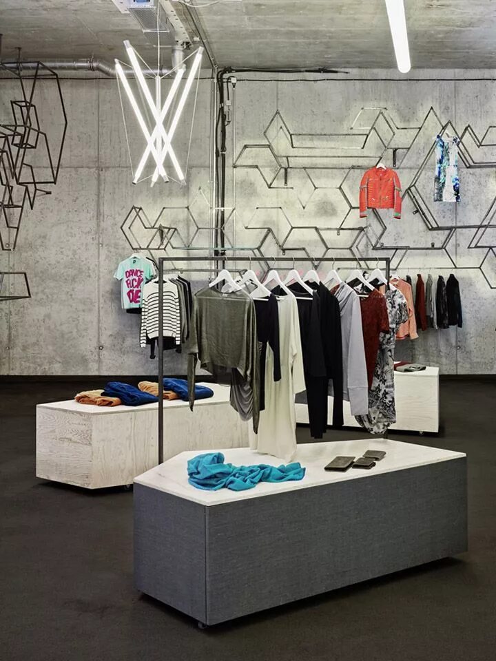 Магазины молодежного стиля Stoffsuchtig store by Holger Berg Hamburg Germany 04 Stoffsüchtig store by Holge