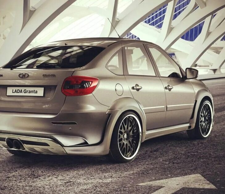 Магазины тюнинга лада гранта лифтбек Concept кары LADA Granta (незбыточные фантазии дизайнеров) - DRIVE2