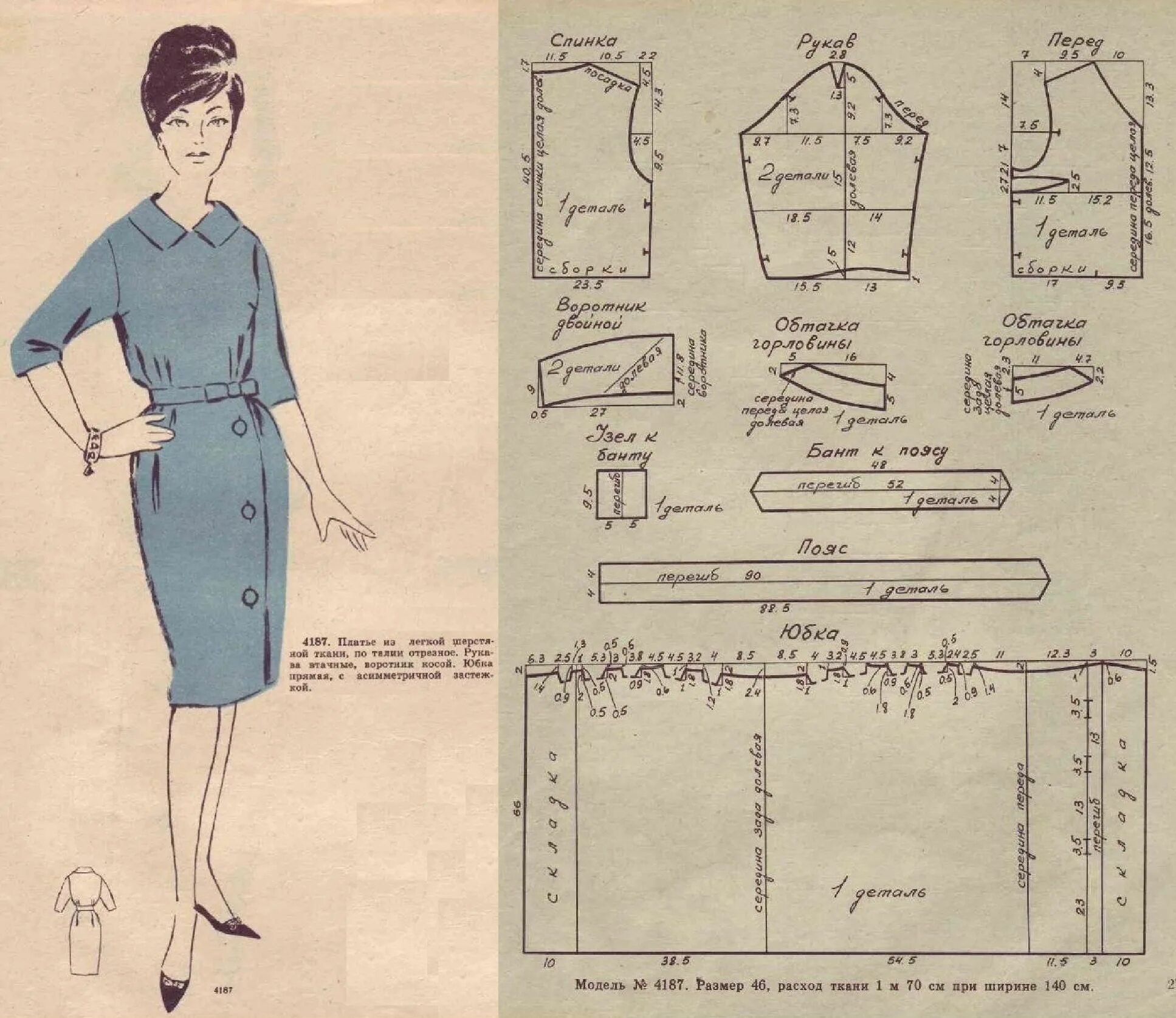 Магазины выкроек женских Pin on Выкройки 60-х годов 2 часть Vintage sewing patterns free, Pattern dress w