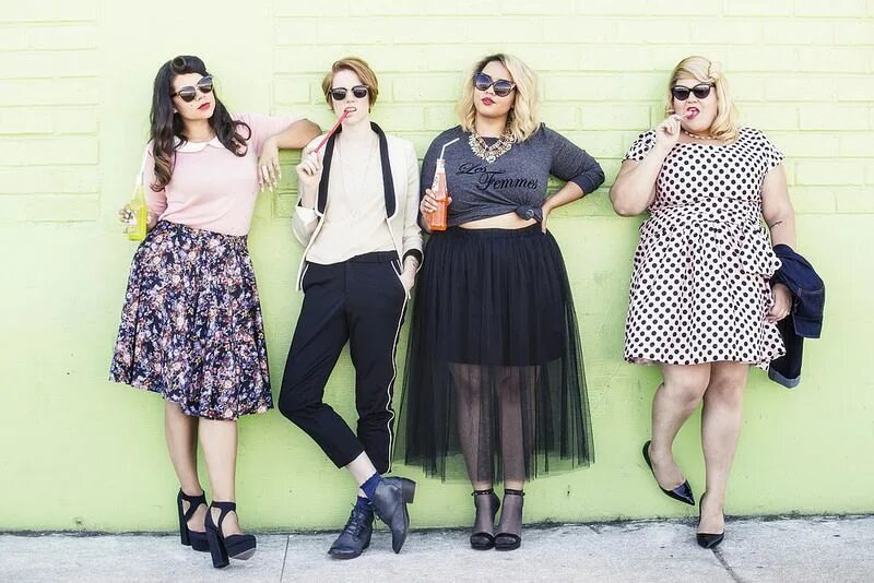 Магазины женской полной моды Blogger Nicolette Mason's Modcloth Line Is For Sizes XS to 4X Fashion, Curvy fas