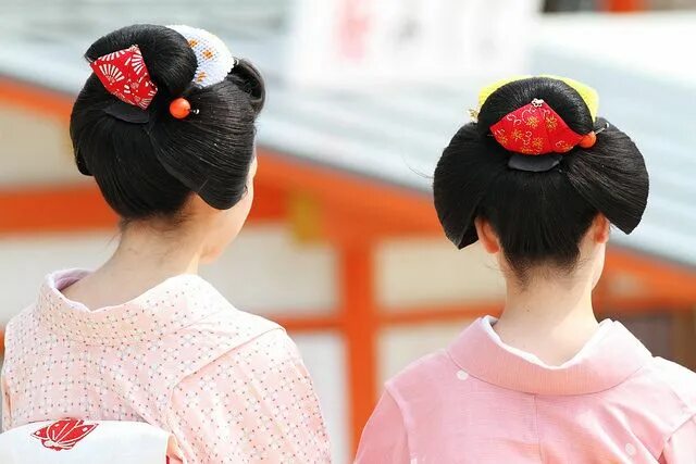 Магэ прическа женская Pin by Seraine Daigle on Beautiful Japanese hairstyle, Hair styles, Geisha hair