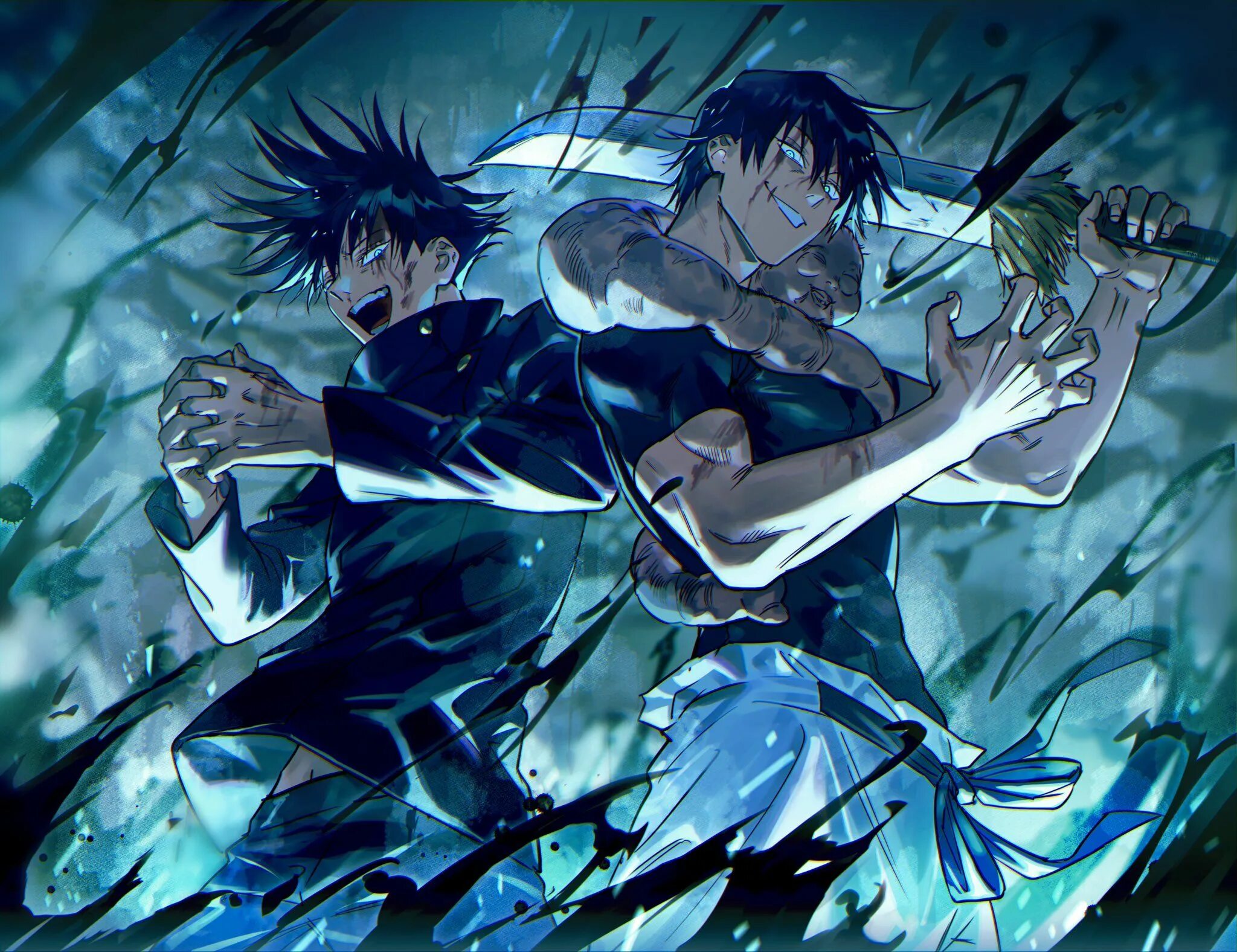 Магическая битва фото на обои bikku on Twitter Anime, Jujutsu, Anime guys