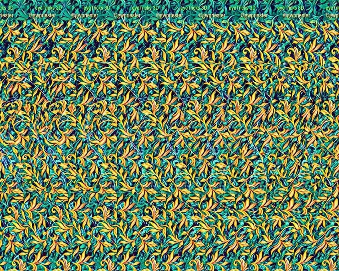 Магический глаз фото ボ-ド"Magic Eye, Illusions, Stereograms, 3Ds"の ピ ン(2024)
