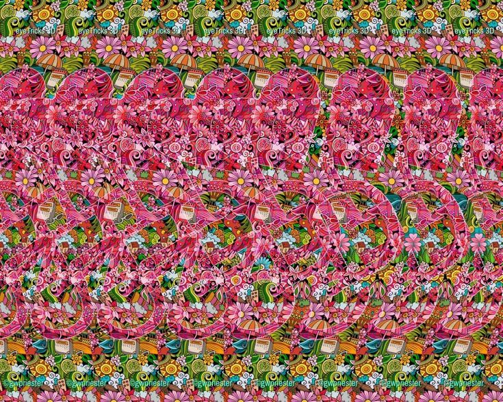 Магический глаз фото Pin auf Magic eye 3 d, Muster