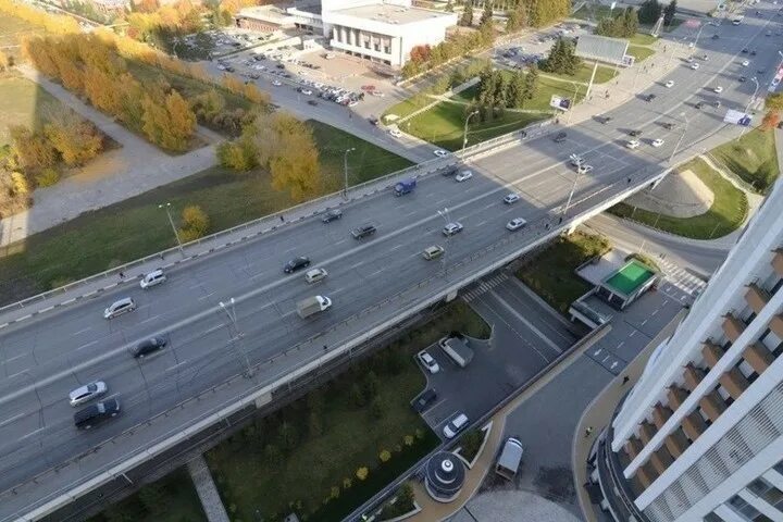 Магистрали новосибирска фото В Новосибирске проверят ремонт моста на Октябрьской магистрали - МК Новосибирск