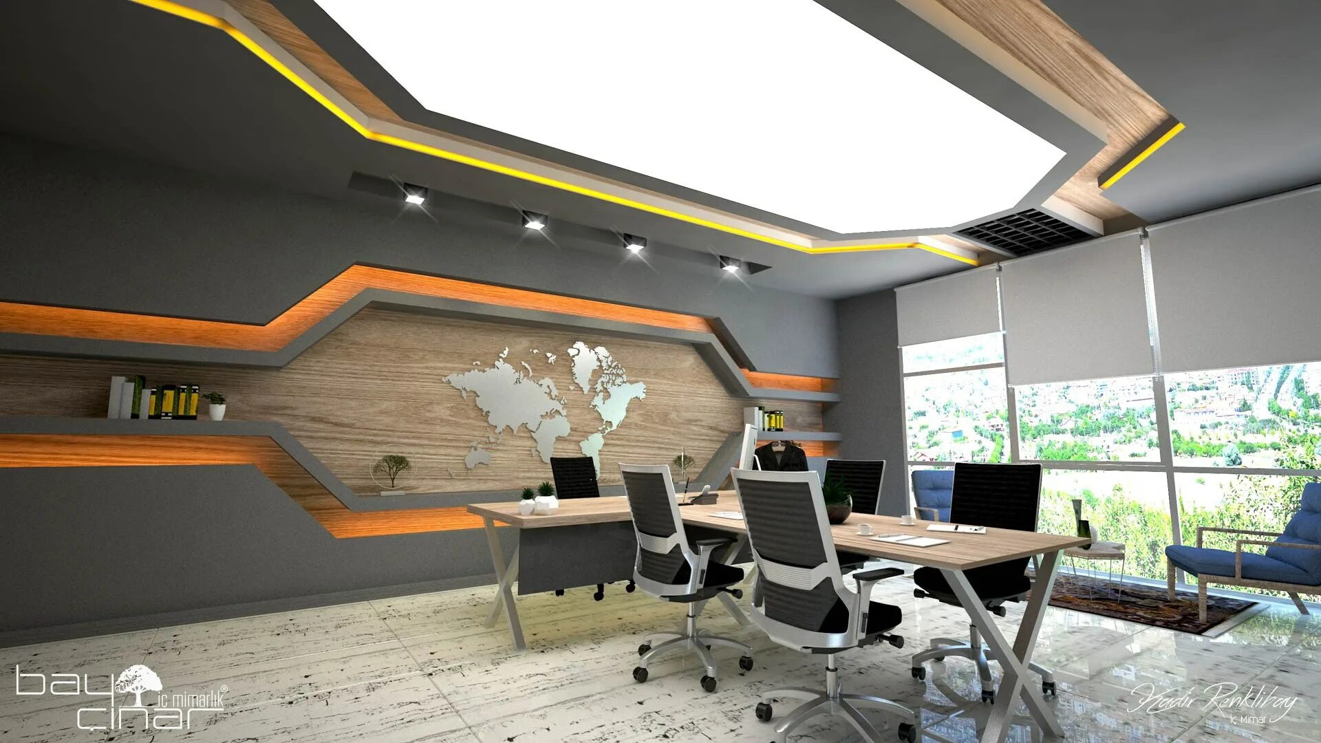 Магистратура дизайн интерьера AYD OFFICE - Office - BAY ÇINAR INTERIOR ARCHITECTURE - Konya Interior Architect
