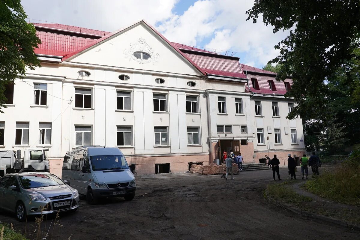 Магия камня ул горького 3 калининград фото Антон Алиханов проверил ход строительных работ на медицинских объектах Портал Пр