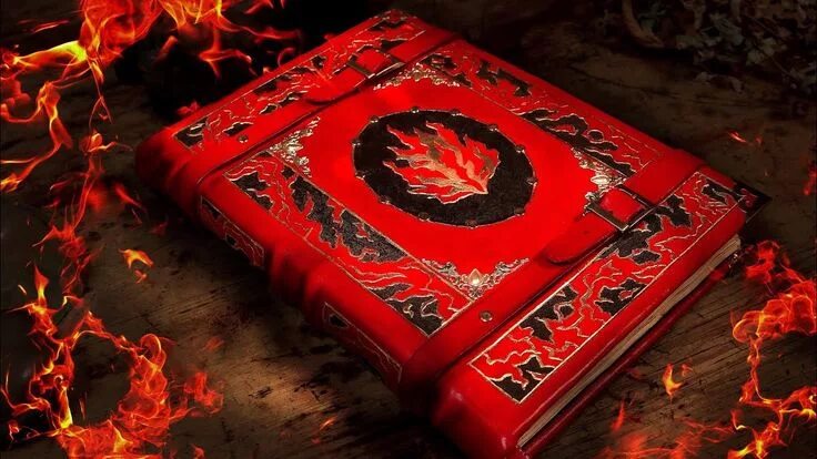 Магия книга фото Making THE TOME OF FIRE - EPIC Leatherbound Book - YouTube Magic book, Bookbindi