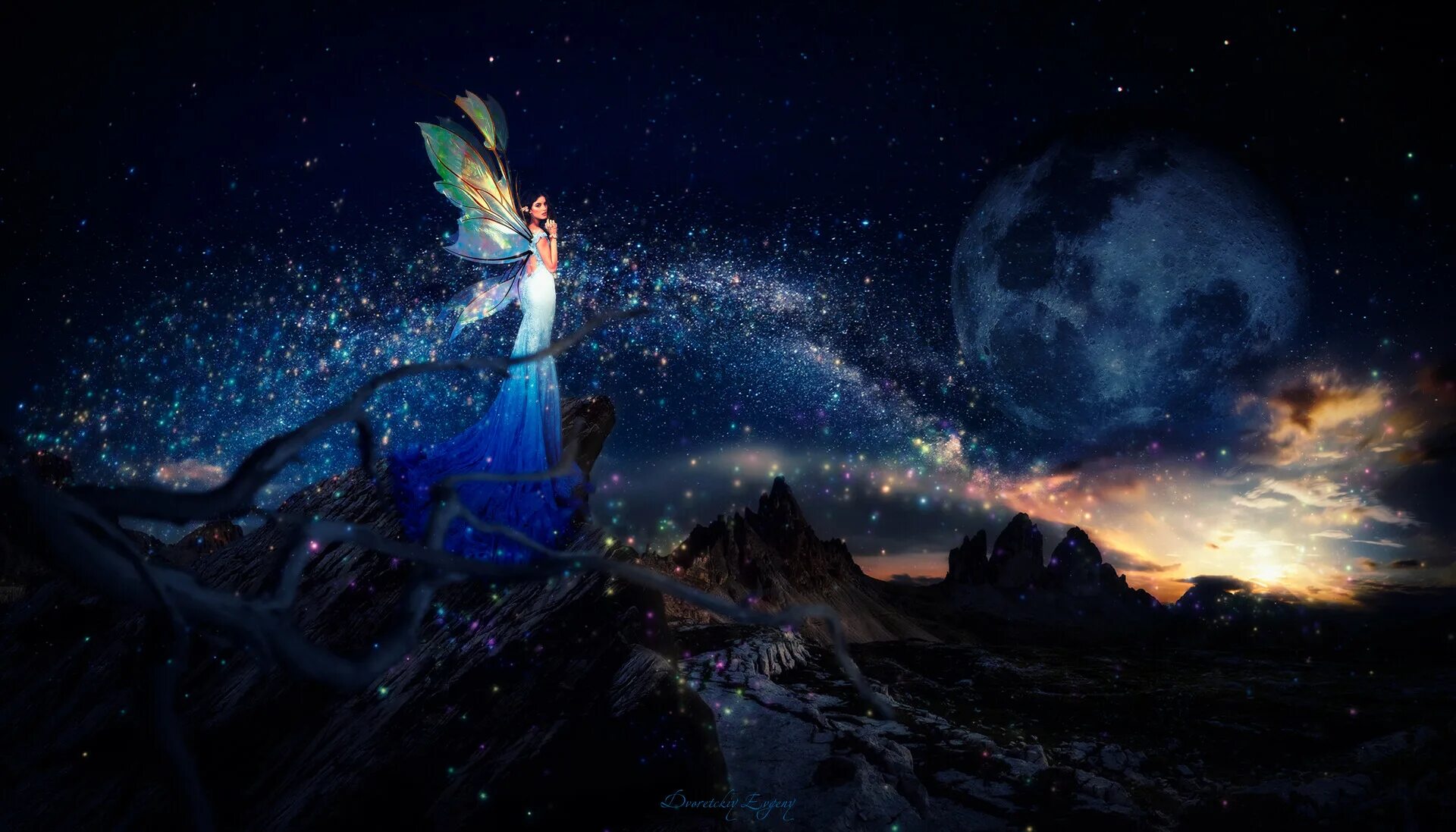 Магия ночи фото Evgeny Dvoretckiy - Night fairy