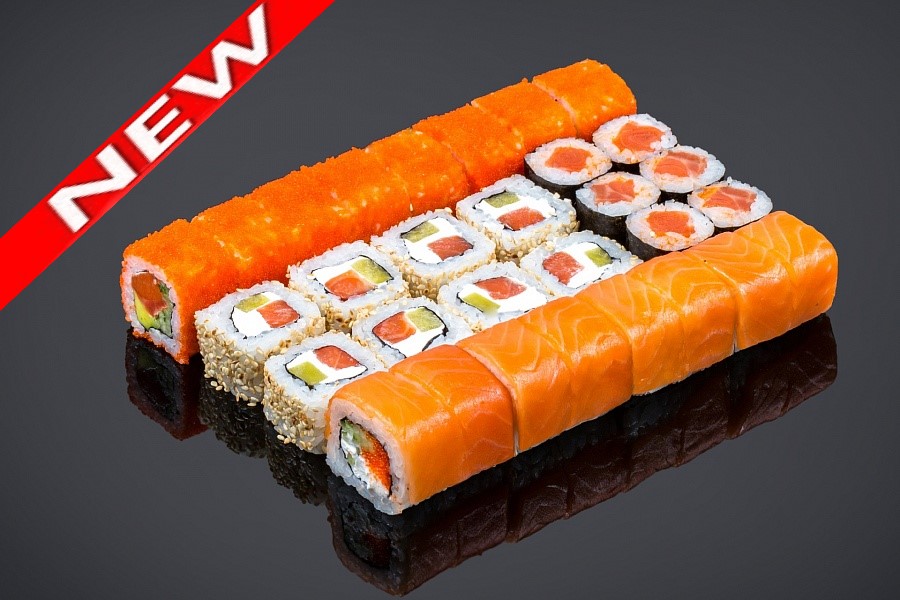 Магия суши набережная ул 9 фото Страсти по лососю из кафе Sushi Magia - фото, вес, цена