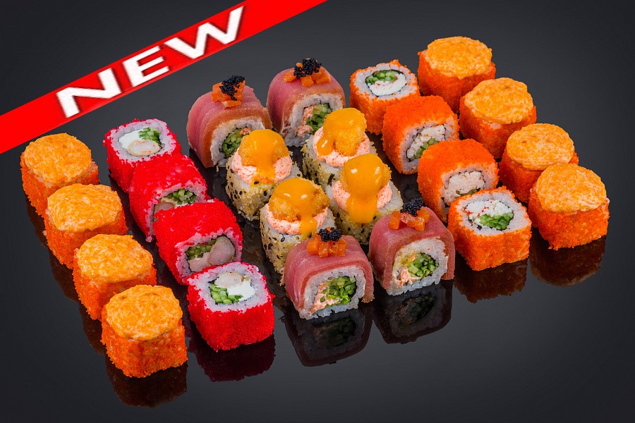Магия суши набережная ул 9 фото Шедевр из кафе Sushi Magia - фото, вес, цена