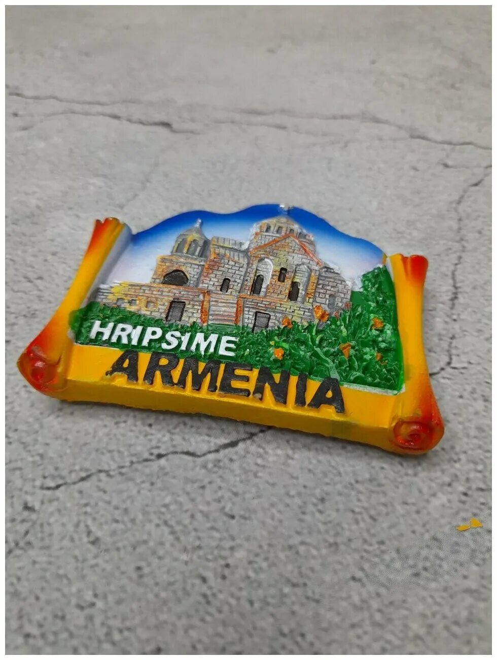 Магнит армянская ул 25а фото Магнит-сувенир Армения , Магнит керамическая, Церковь Святой Рипсимэ - купить по