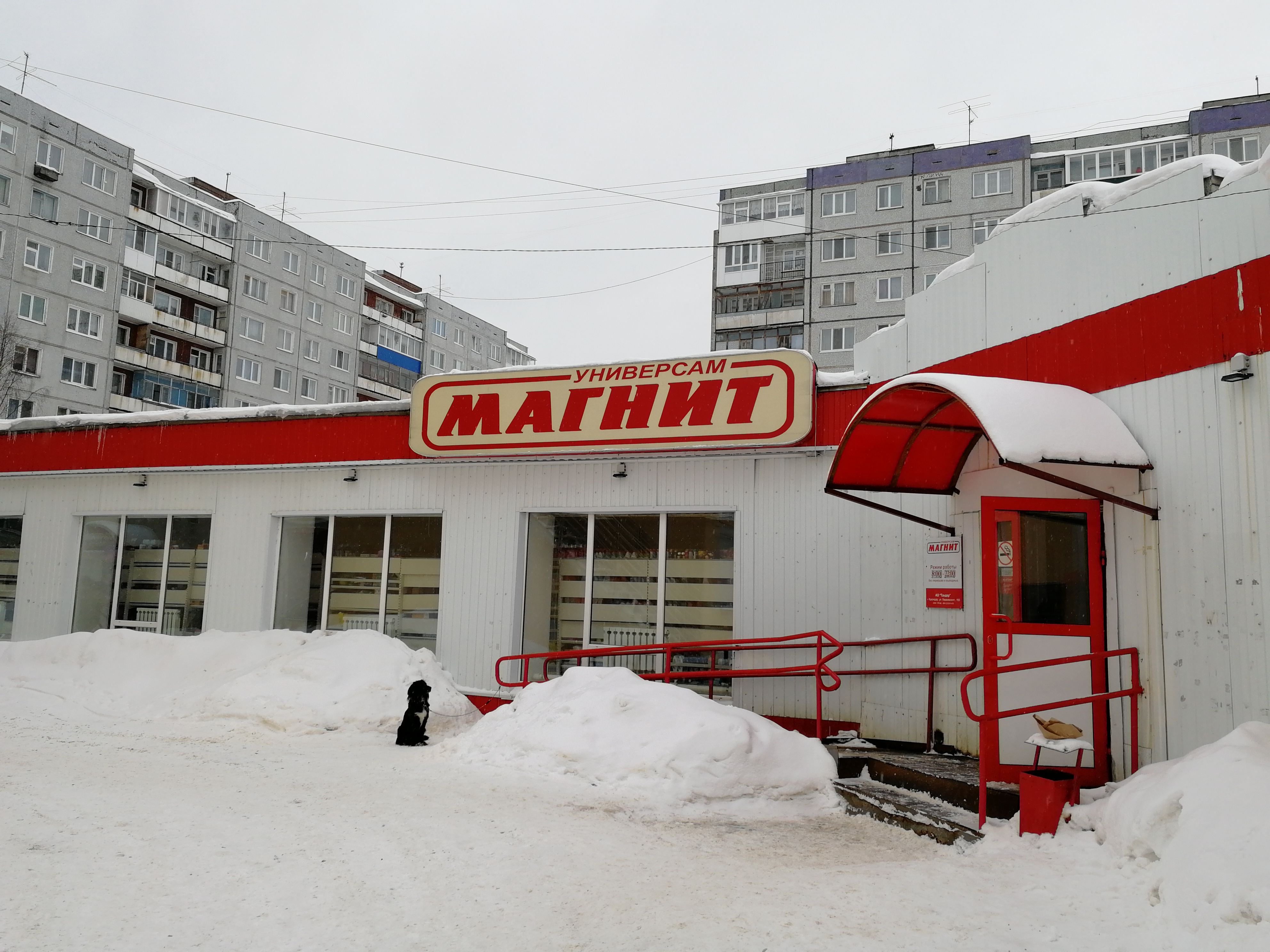 Магнит двинская ул 8 корп 3 фото Больше не работает: Магнит, магазин продуктов, Архангельская область, Новодвинск