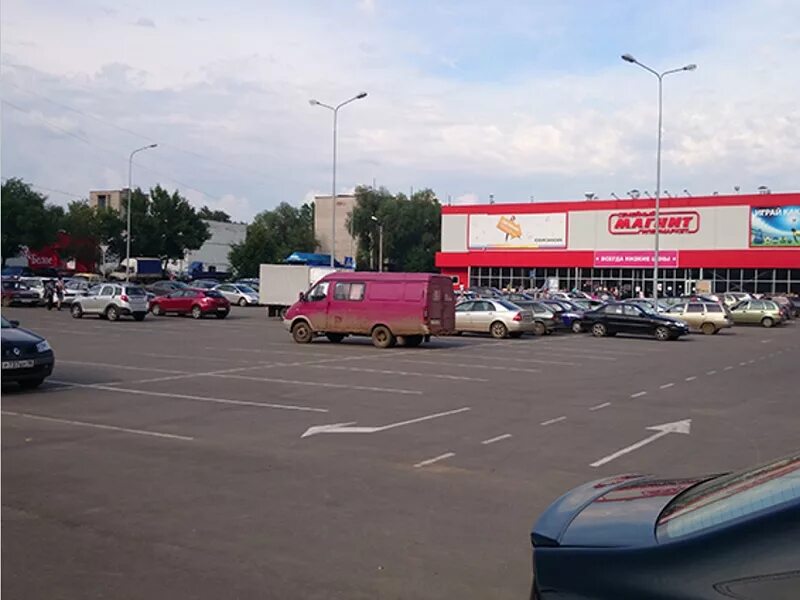 Магнит экстра ул азина 55а сарапул фото Конструкция № 30 - ул. Азина, 55а, стороны А, В, расположена слева у центральног