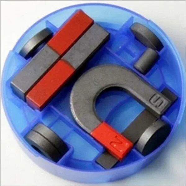 Магнит фото физика Strong Magnet Teaching Tools Physics Toys Ring Magnet Horseshoe Magnet Physics S