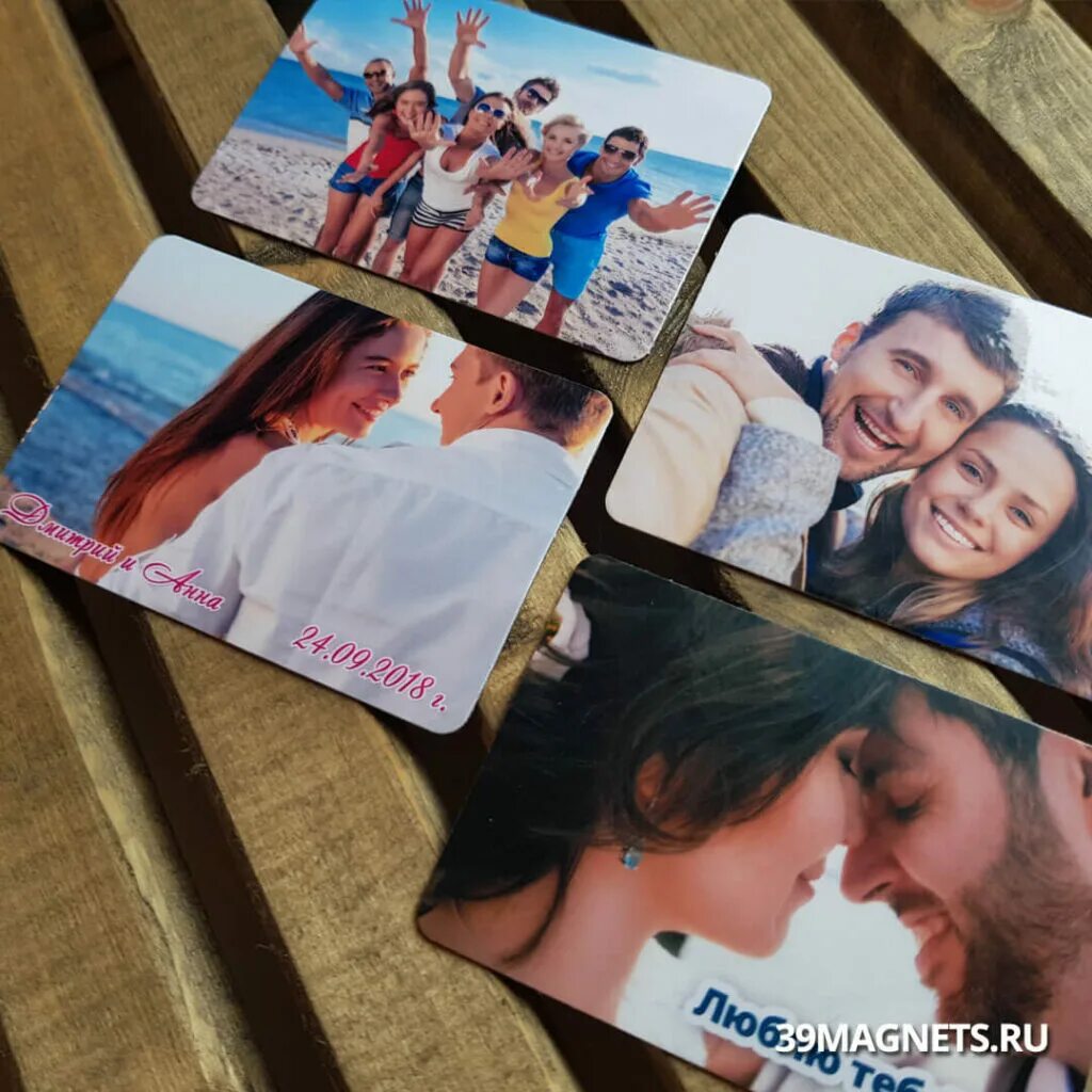 Магнит фото стоимость Виниловый магнит с логотипом 6*8.8 см. - Magnet Print