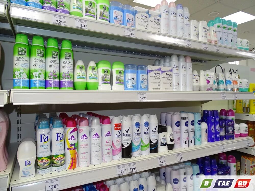 Магнит косметик фото магазина Бытовой косметика товар химия