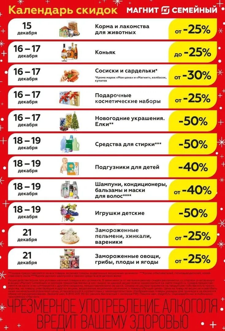 Магнит косметик календарь скидок сентябрь 2024 фото Календарь скидок. Доска объявлений Сосновый Бор * Барахолка