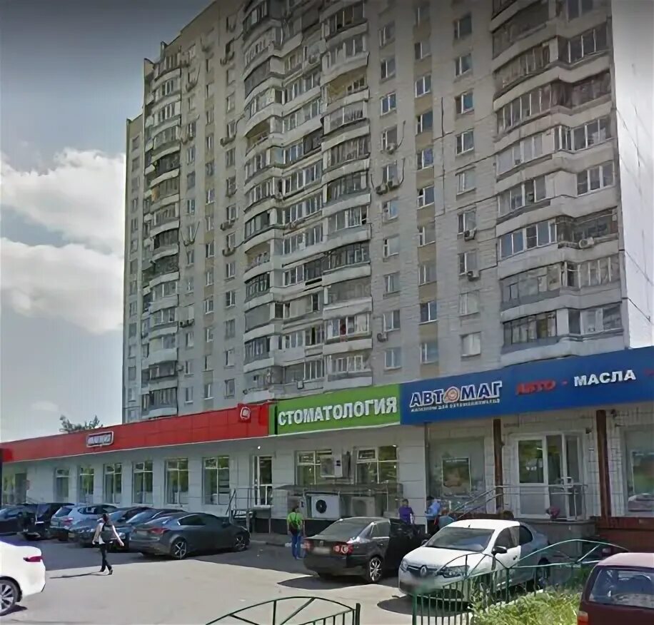 Магнит краснодонская ул 1 корп 1 фото Краснодонская улица д. 1 корпус 1 на карте Москвы