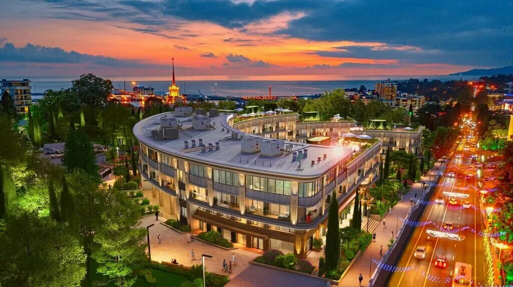 Магнит курортный просп 73 сочи фото Grand Cascade, жилой комплекс, Курортный просп., 31/1, Сочи - Яндекс Карты