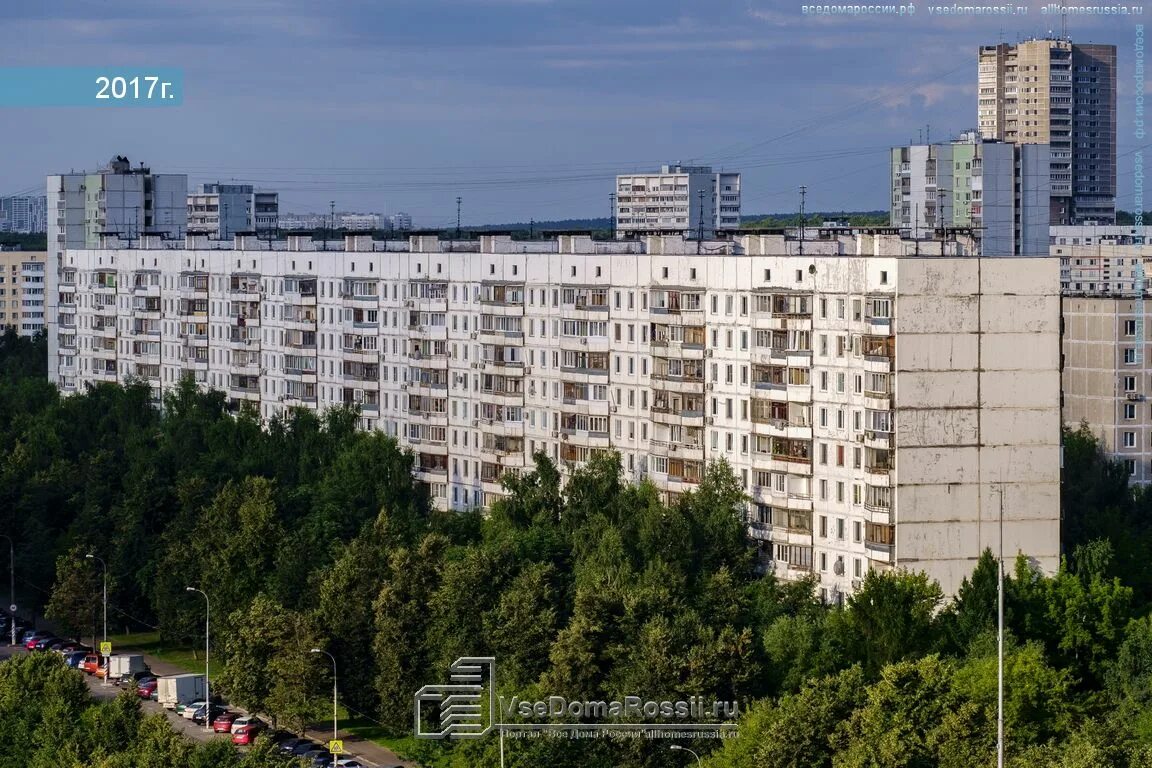 Магнит матвеевская ул 42 корп 2 фото Moscow city, Kirovogradskaya st house 42 к.1. Apartment house