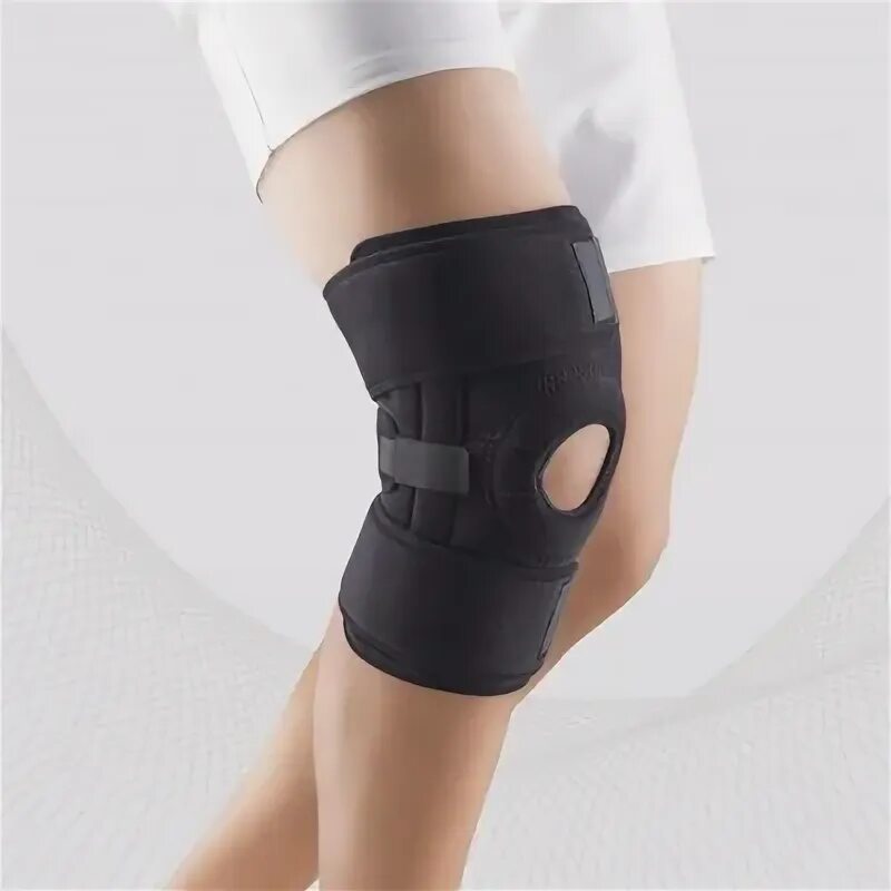 Магнит на колено фото ELAST 9903-01 LUX Повязка из неопрена для фиксации коленного сустава купить - Ор