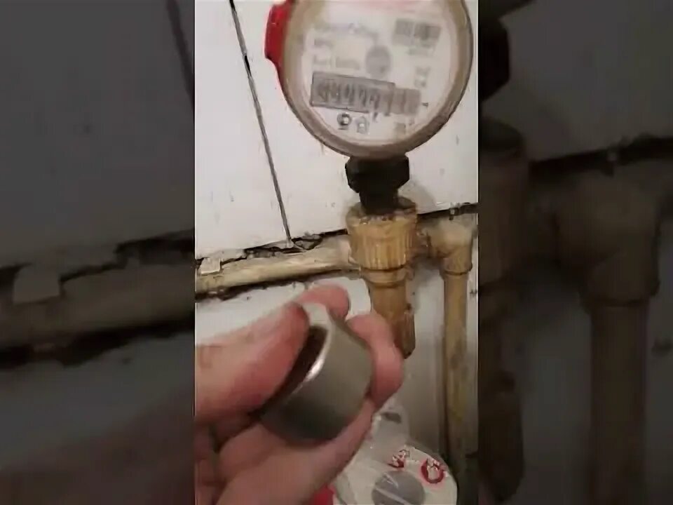 Магнит счетчик воды фото Неодимовый магнит как установить на счетчик воды правильно - Фото подборки