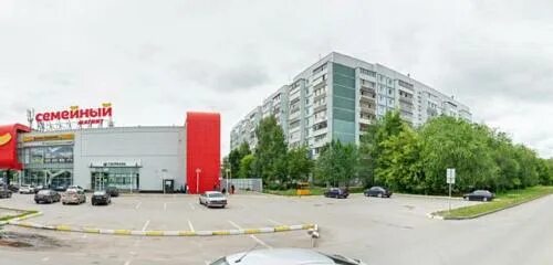 Магнит семейный ул рябикова 106а фото Автомобильная парковка, автомобильная парковка, ул. Рябикова, 106А, Ульяновск, Р