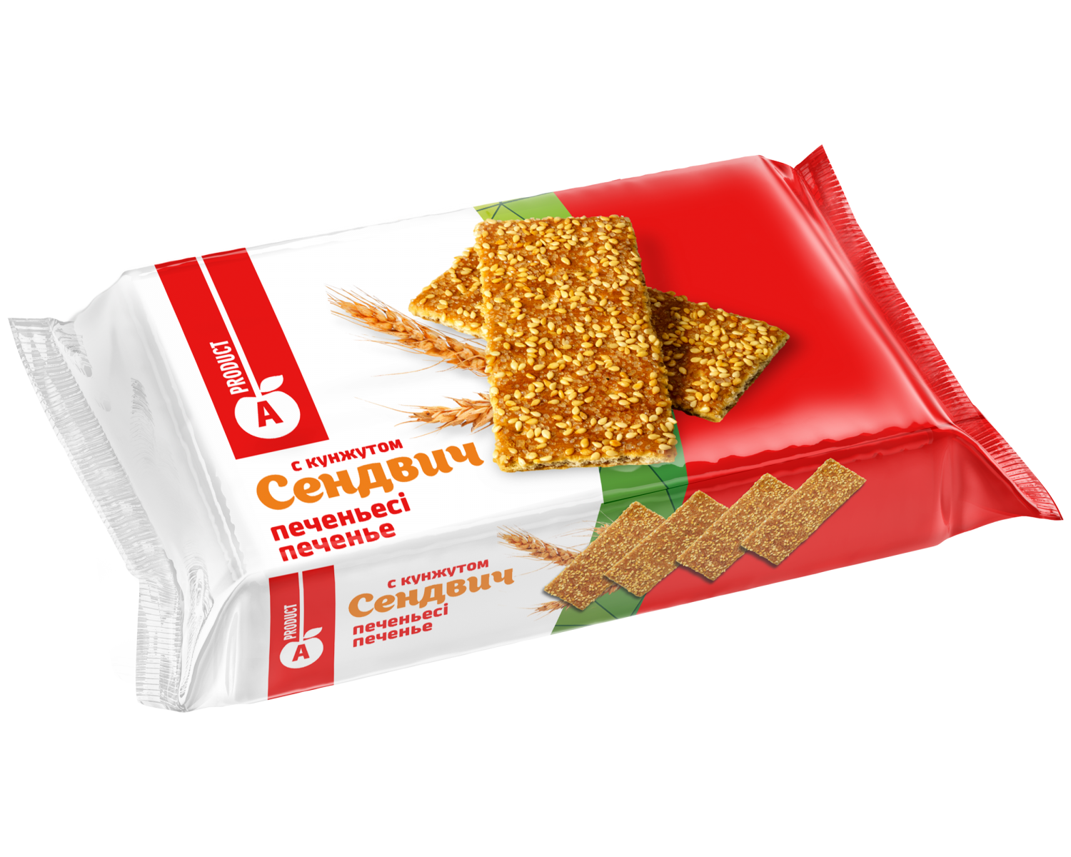 Магнит сэндвич печенье фирменное фото Печенье Алматинский продукт Сэндвич с кунжутом 400 г. - "Были бы идеальны, если 
